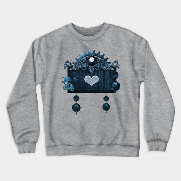 A touch of steampunk with elegant heart Crewneck Sweatshirt by Nicky2342